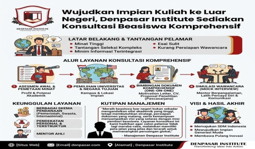 Dari Bali ke Panggung Dunia: Denpasar Institute Gandeng Mitra Global untuk Program Joint & Double Degree