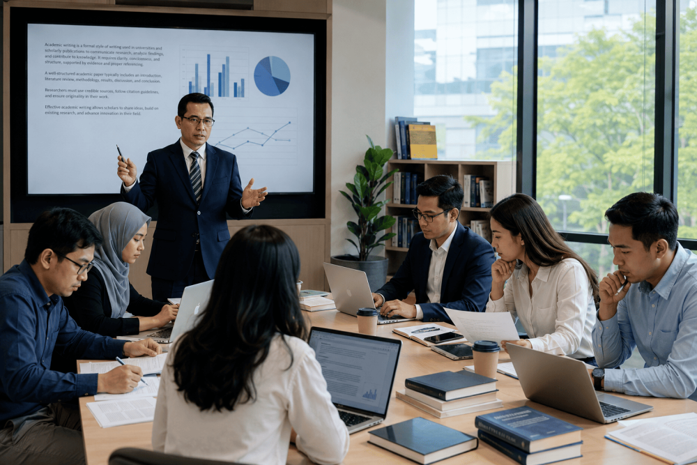 Tingkatkan Kualitas Publikasi Ilmiah melalui Program Academic Writing Denpasar Institute