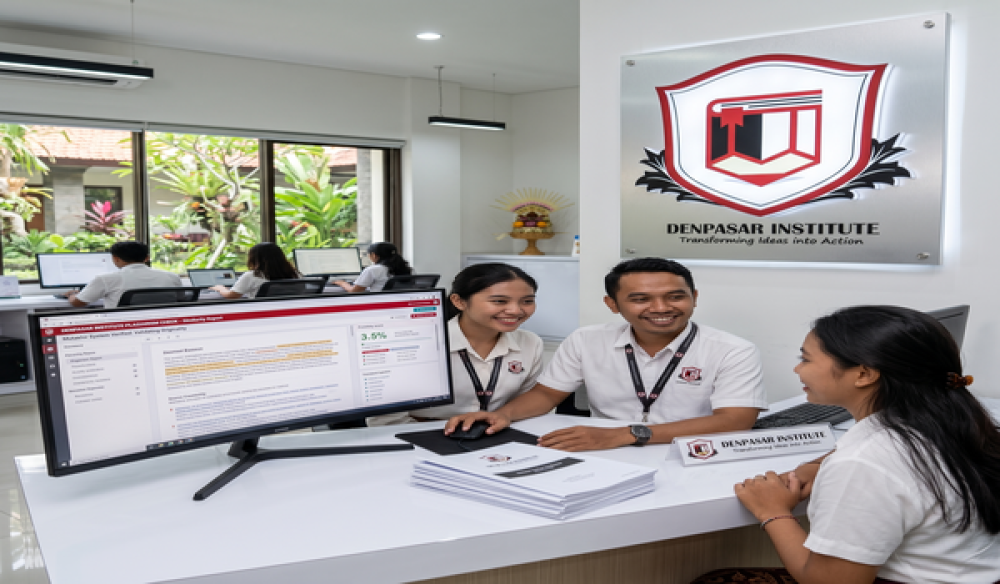 Bebas Plagiarisme: Denpasar Institute Sediakan Layanan Plagiarism Check Akurat Menggunakan Sistem Mutakhir