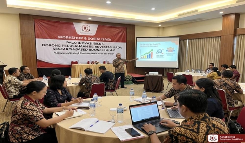 Pacu Inovasi Bisnis, Denpasar Institute Dorong Perusahaan Berinvestasi pada Research-Based Business Plan