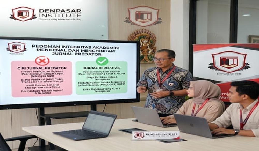Strategi Jitu Menghindari Jurnal Predator bersama Tim Reviewer Denpasar Institute