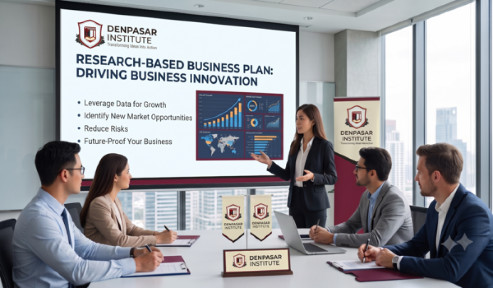 Pacu Inovasi Bisnis, Denpasar Institute Dorong Perusahaan Berinvestasi pada Research-Based Business Plan