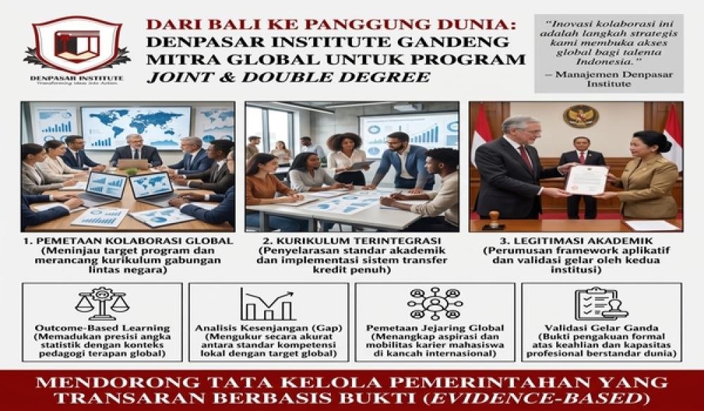 Dari Bali ke Panggung Dunia: Denpasar Institute Gandeng Mitra Global untuk Program Joint & Double Degree