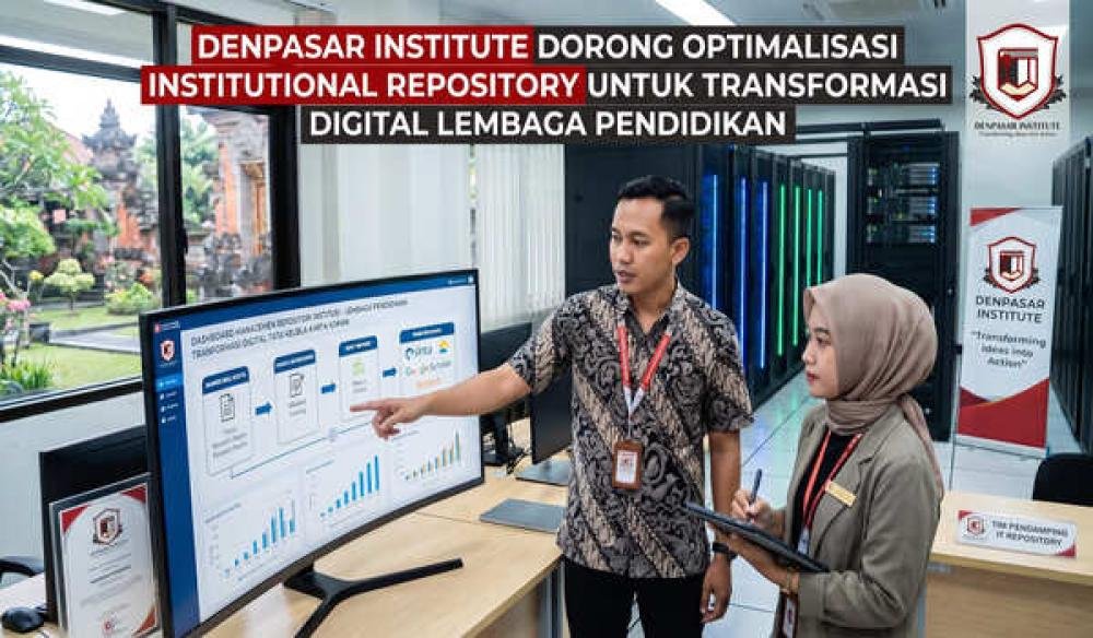 Denpasar Institute Dorong Optimalisasi Institutional Repository untuk Tranformasi Digital Lembaga Pendidikan