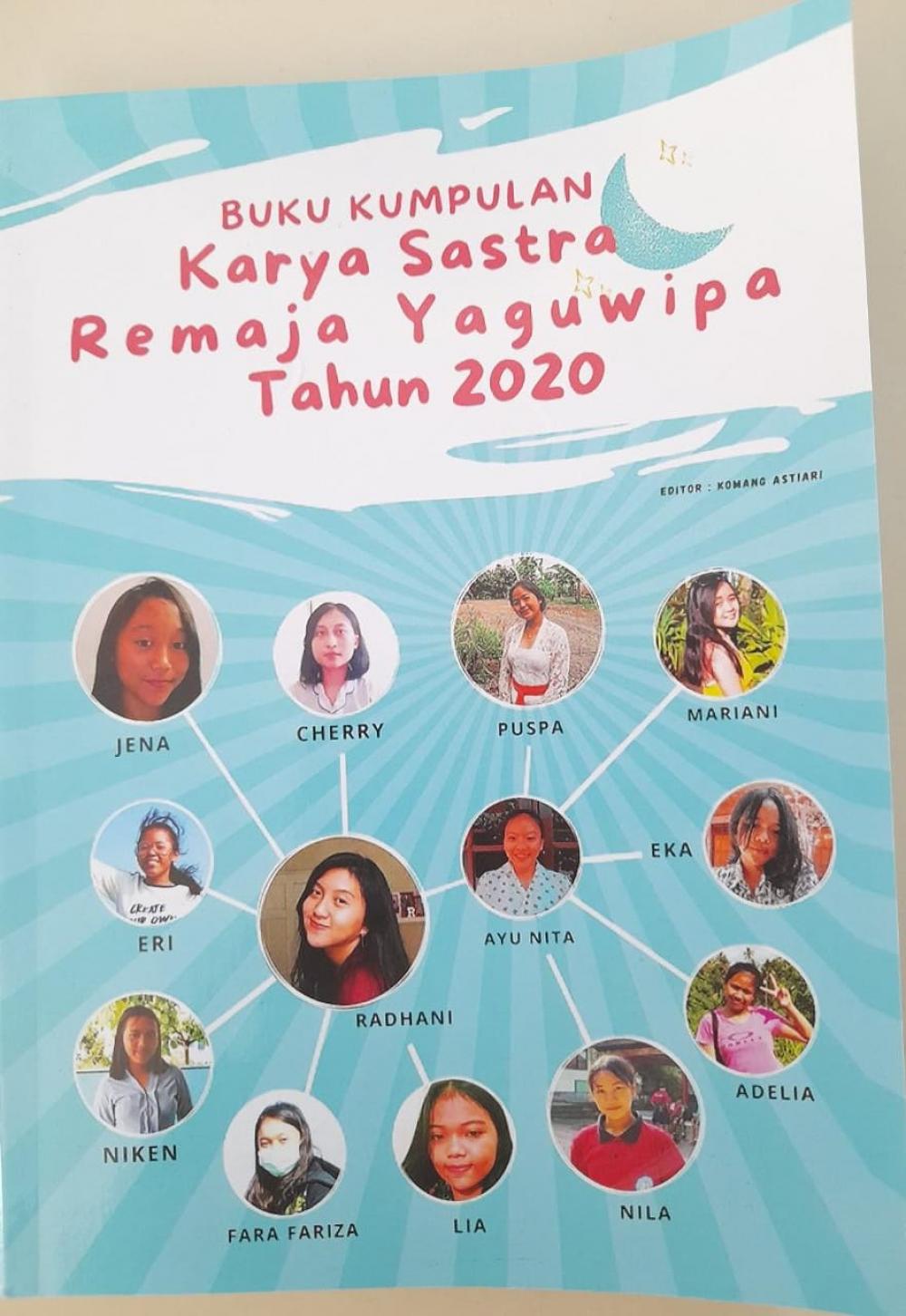 Buku Kumpulan Karya Sastra Remaja Yaguwipa Tahun 2020